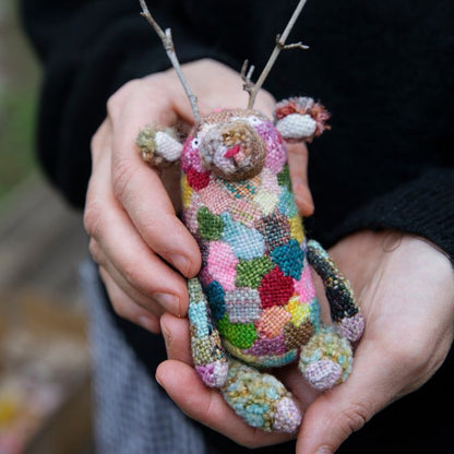 Laine Tiny Friends: A Guide to Mosaic Embroidery