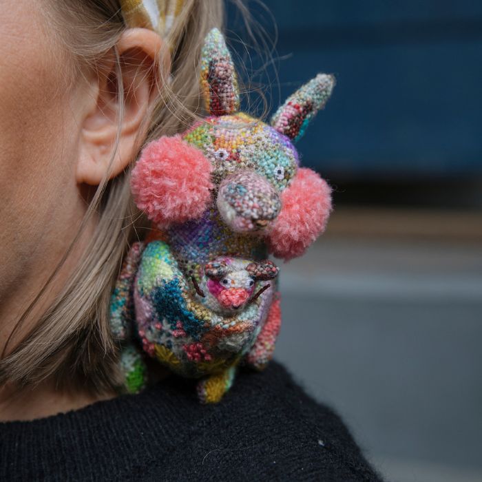 Laine Tiny Friends: A Guide to Mosaic Embroidery