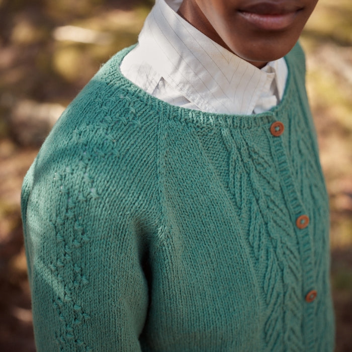 Laine Tupi Cardigan Kit (from Laine Anniversary Issue)