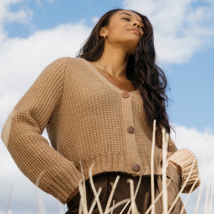 Laine Haworth Cardigan Kit