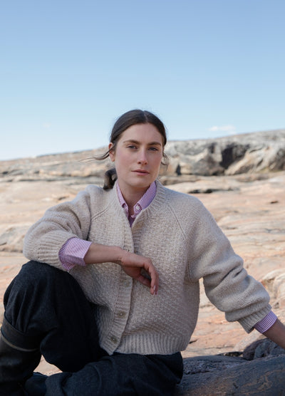 Laine Järvimaa Cardigan Kit (from Laine Anniversary Issue)