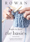 Image of a beginner's knitting guide, featuring yarn, needles, and basic stitch patterns for learning to knit.