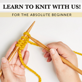 Learn to Knit: a 4-week course for the absolute beginner (Sydney)