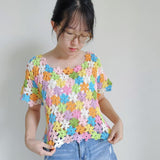 Lola Crochets Flora Tee Digital Pattern