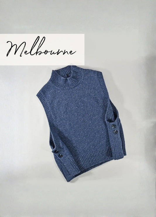 Lulu Slipover by PetiteKnit Guided Knit Along MELBOURNE