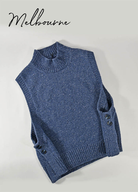 Lulu Slipover by PetiteKnit Knit Along MELBOURNE