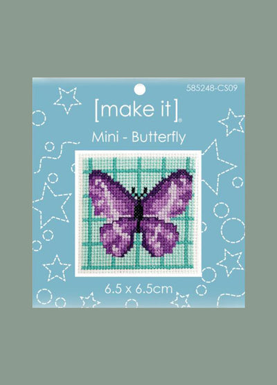 Make It Butterfly Mini Cross Stitch Kit