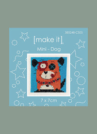 Make It Dog Mini Cross Stitch Kit