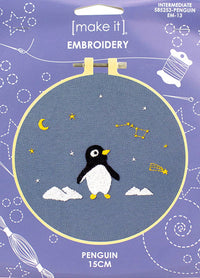 Make It Penguin Embroidery Kit