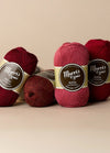 Elegant merlot yarns, 2 ply lace weight, suitable for shawls and wraps, from a selection of over 20,000 yarn products.