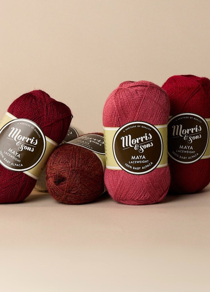 Elegant merlot yarns, 2 ply lace weight, suitable for shawls and wraps, from a selection of over 20,000 yarn products.