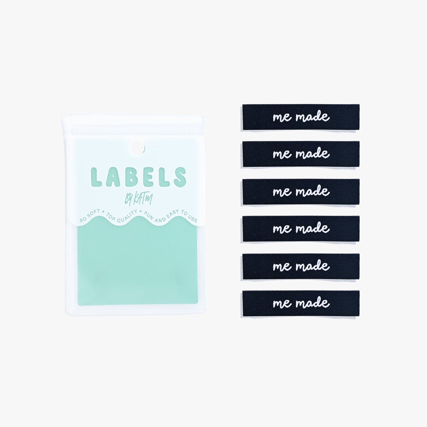 Kylie and The Machine Me Made End Fold Labels Sew-in Labels