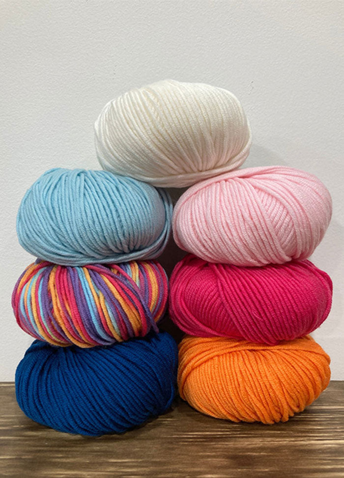 Miami Baby Blanket Knit Kit