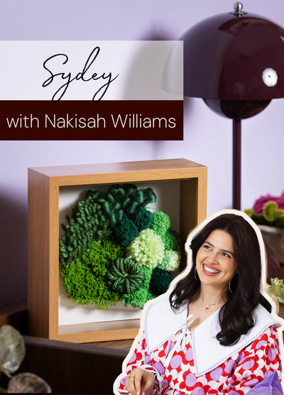 Mini Moss Oasis Latch Hook and Weaving Workshop with Nakisah Williams - SYDNEY