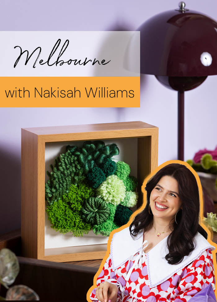 Mini Moss Oasis Latch Hook and Weaving Workshop with Nakisah Williams - MELBOURNE