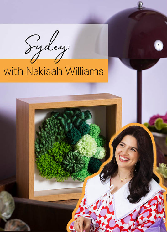 Mini Moss Oasis Latch Hook and Weaving Workshop with Nakisah Williams - SYDNEY
