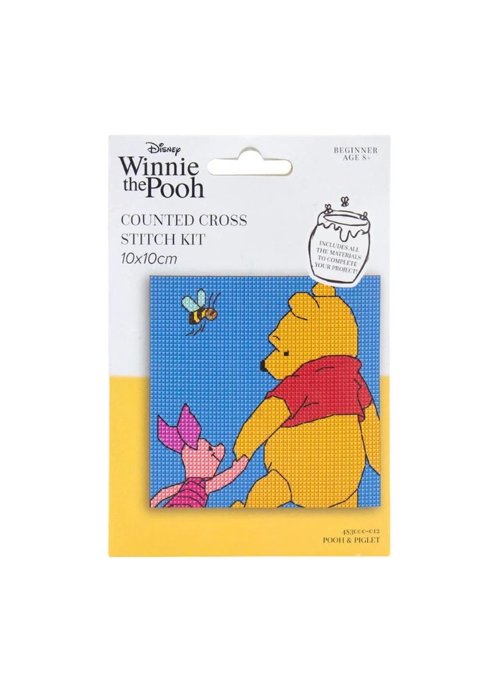 Disney Pooh & Piglet Cross Stitch Kit