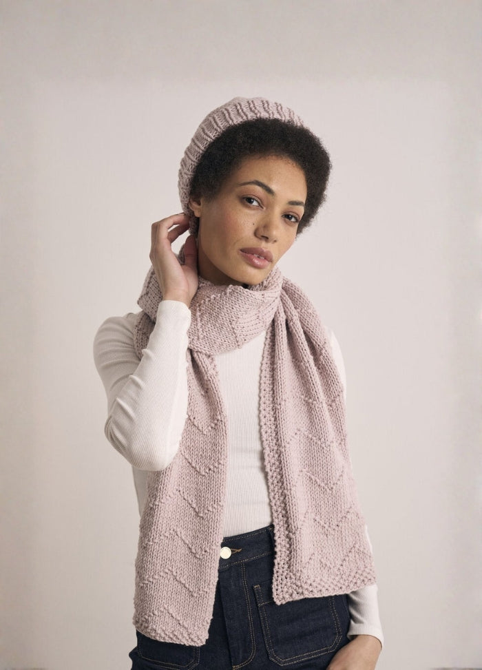 Rowan Holkham Hat & Scarf Pattern Booklet