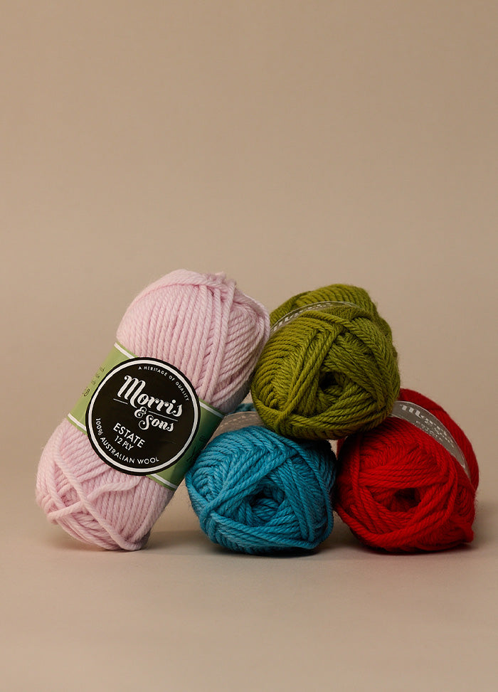 Morris & Sons Estate 100% Wool 12 Ply