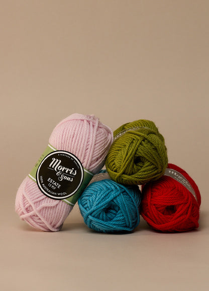 Morris & Sons Estate 100% Wool 12 Ply