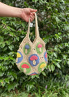 Mushroom Granny Square Tote Bag Crochet Kit