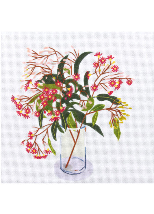 Nicola Woodcock Flowering Gum Half Stitch Kit