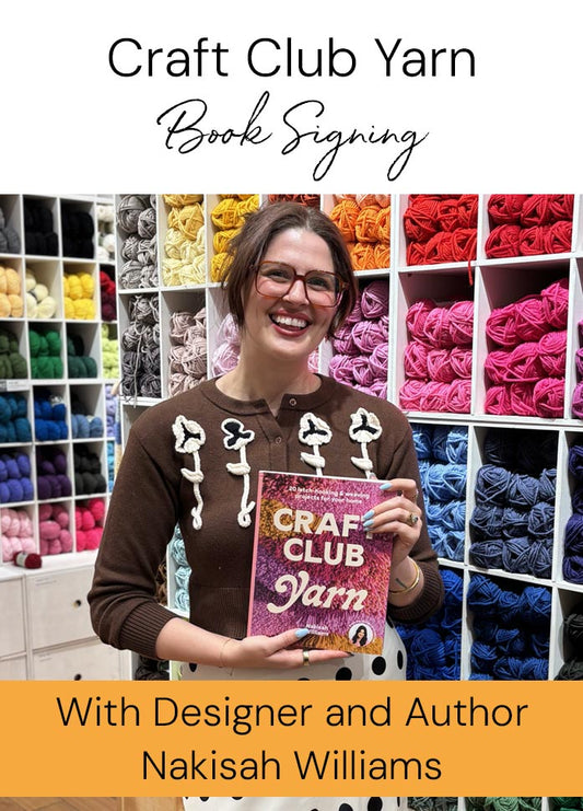 Craft Club Yarn Book Signing with Nakisah Williams - SYDNEY