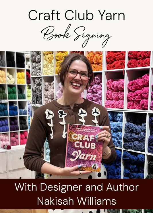 Craft Club Yarn Book Signing with Nakisah Williams - SYDNEY