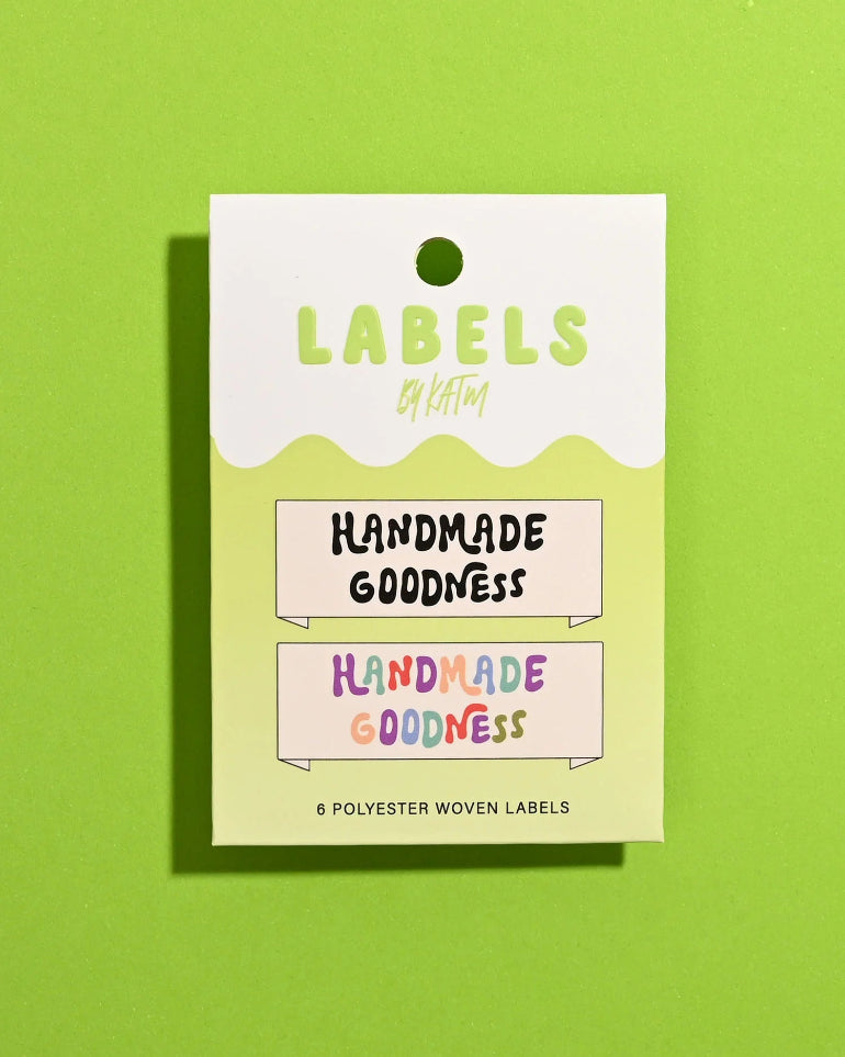 KYLIE AND THE MACHINE Handmade Goodness Sew-in Labels
