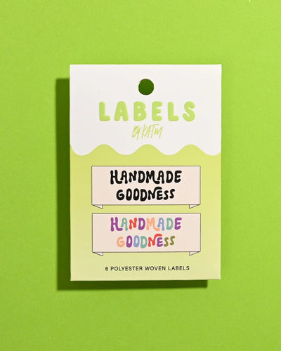 KYLIE AND THE MACHINE Handmade Goodness Sew-in Labels