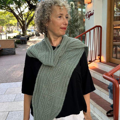 Vera Loves Knitting Noosa Scarf Kit