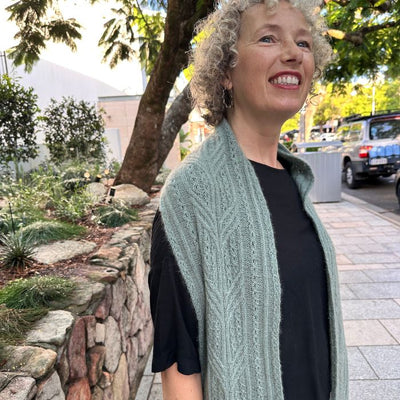 Vera Loves Knitting Noosa Scarf Kit