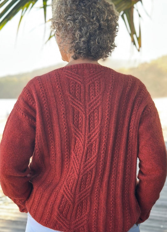 Vera Loves Knitting Noosa Cardigan Digital Pattern