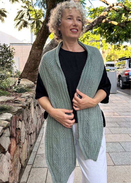 Vera Loves Knitting Noosa Scarf Kit