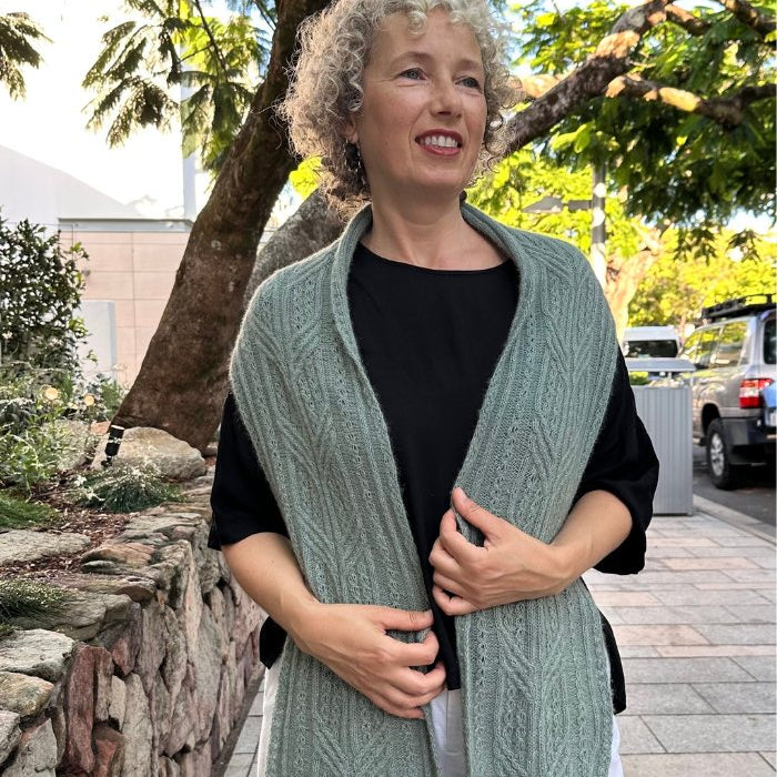 Vera Loves Knitting Noosa Scarf Digital Pattern