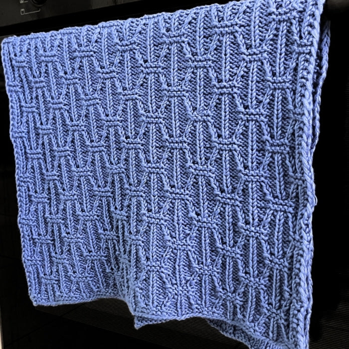 Vera Loves Knitting Norah Dishcloth & Tea Towel Digital Pattern