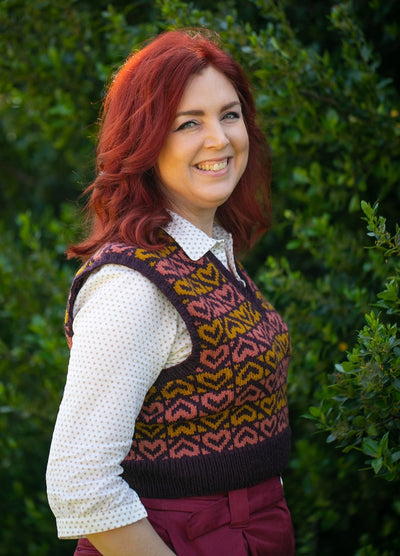 Dear Pru Open Hearted Vest Digital Pattern