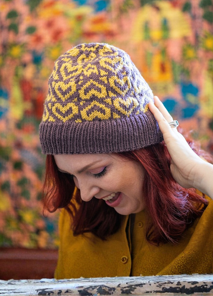 Dear Pru Open Hearted Beanie Digital Pattern