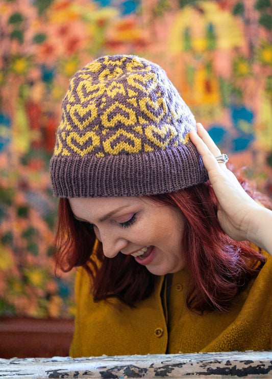 Dear Pru Open Hearted Beanie Digital Pattern