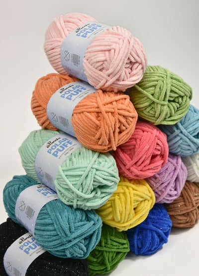 Panda Polar Puff Chenille Sparkle 12 Ply