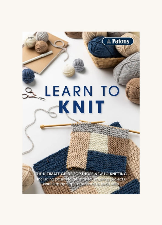 Patons Learn To Knit 1249