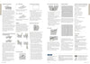 Image of a knitting instruction guide with detailed step-by-step illustrations and text. It covers techniques like seams, blocking, and fringe creation.