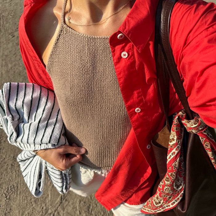 PetiteKnit Audrey Top Physical Pattern