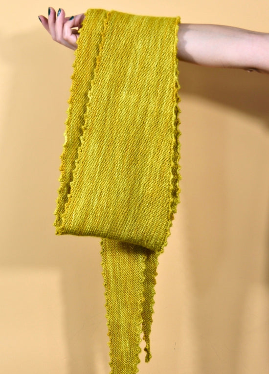 Picot Edge Scarf Digital Pattern