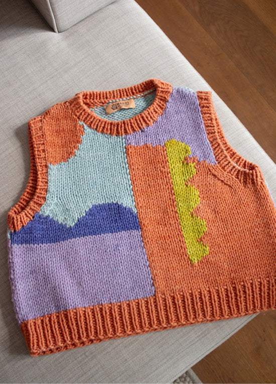 Manos Pierrot Vest Digital Pattern