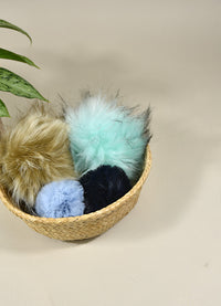 LovaFur 100% Vegan Faux Fur Pom Poms Large