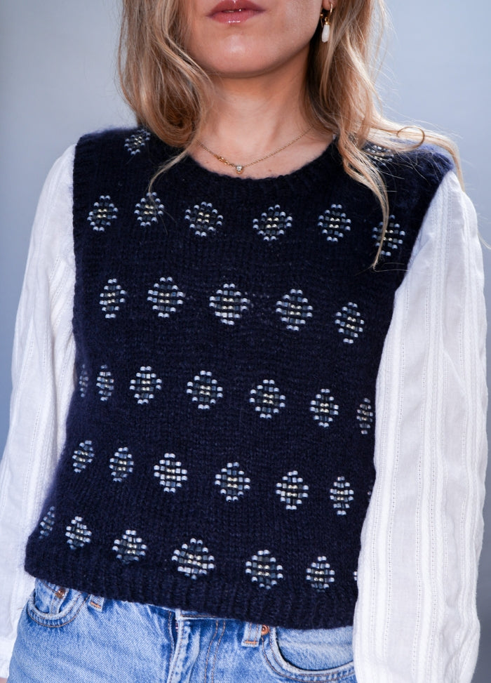 Pope Knits Circle Vest Digital Pattern