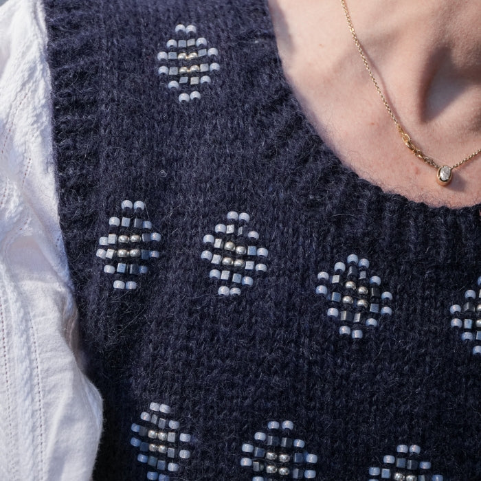 Pope Knits Circle Vest Digital Pattern