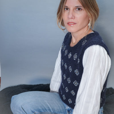 Pope Knits Circle Vest Digital Pattern