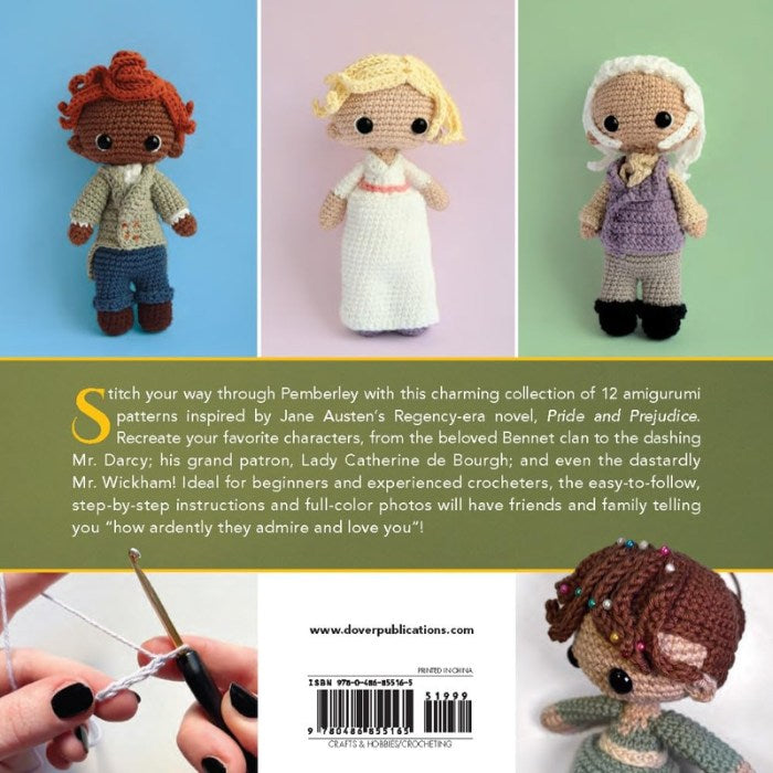 Pride and Prejudice Amigurumi by Siobhan Eardley